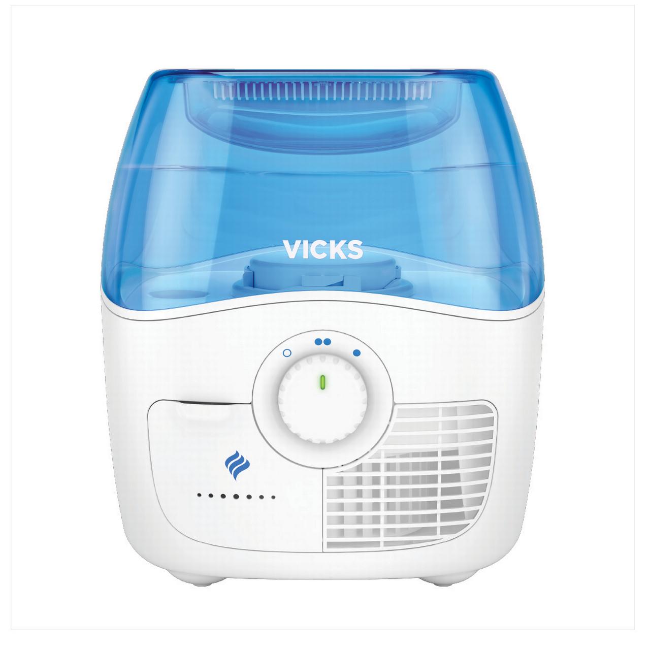 Vicks Filtered Cool Moisture Humidifier, Medium Room, 1.1 Gallon Tank