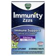 thumbnail image 1 of Vicks Immunity Zzzs Immune Support Chewable Tablets, 28 count – with Antioxidant Zinc, Melatonin & Elderberry. Sustains Your Immunity & Helps You Sleep*, 1 of 6