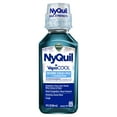 thumbnail interactive-video image 1 of Vicks NyQuil Severe Cold and Flu Liquid, Cold and Flu Medicine for Adults, VapoCool, 12 Fl oz, 1 of 9