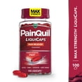 thumbnail image 1 of Vicks PainQuil Max Strength Pain Relief LiquiCaps Acetaminophen 1000mg 100 Count, 1 of 11