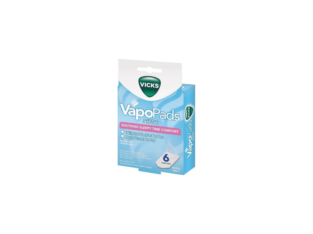 Vicks Pediatric VapoPads 6 Pack, VBR-5-V
