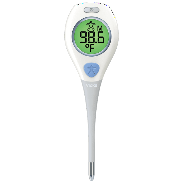 Vicks Rapid Read Digital Oral Thermometer, for Kids and Adults
