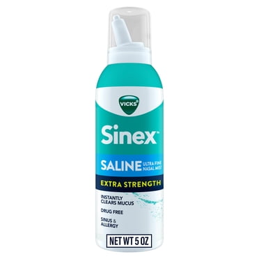 Sinus Rineses Spray Afrin Saline Burst Extra Strength Daily Nasal Mist, Nose Spray for ...