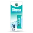 thumbnail image 1 of Vicks Sinex Saline Nasal Rinse, 60 Refill Packets, 1 of 14