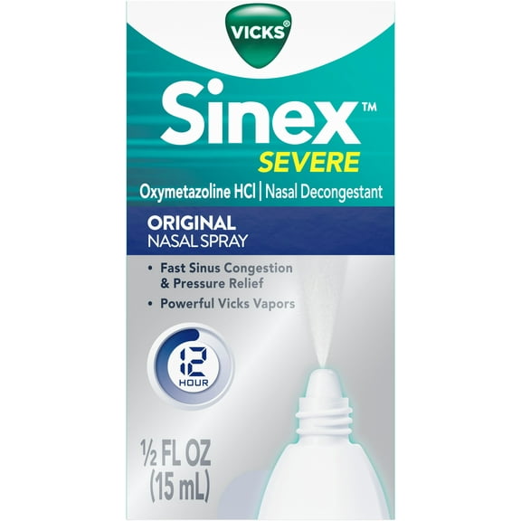 Vicks Sinex Severe Nasal Spray with Menthol 0.50 oz