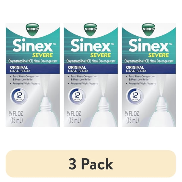 Vicks Sinex Micromist Decongestant Nasal Spray For Blocked Nose (15ml) - Compare Prices & Where To Buy