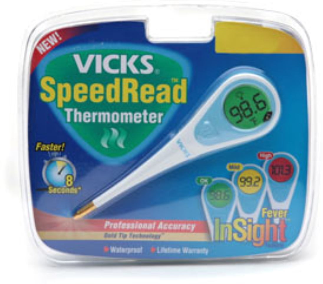 Vicks SpeedRead Thermometer V912F24 1 Each (Pack of 2)