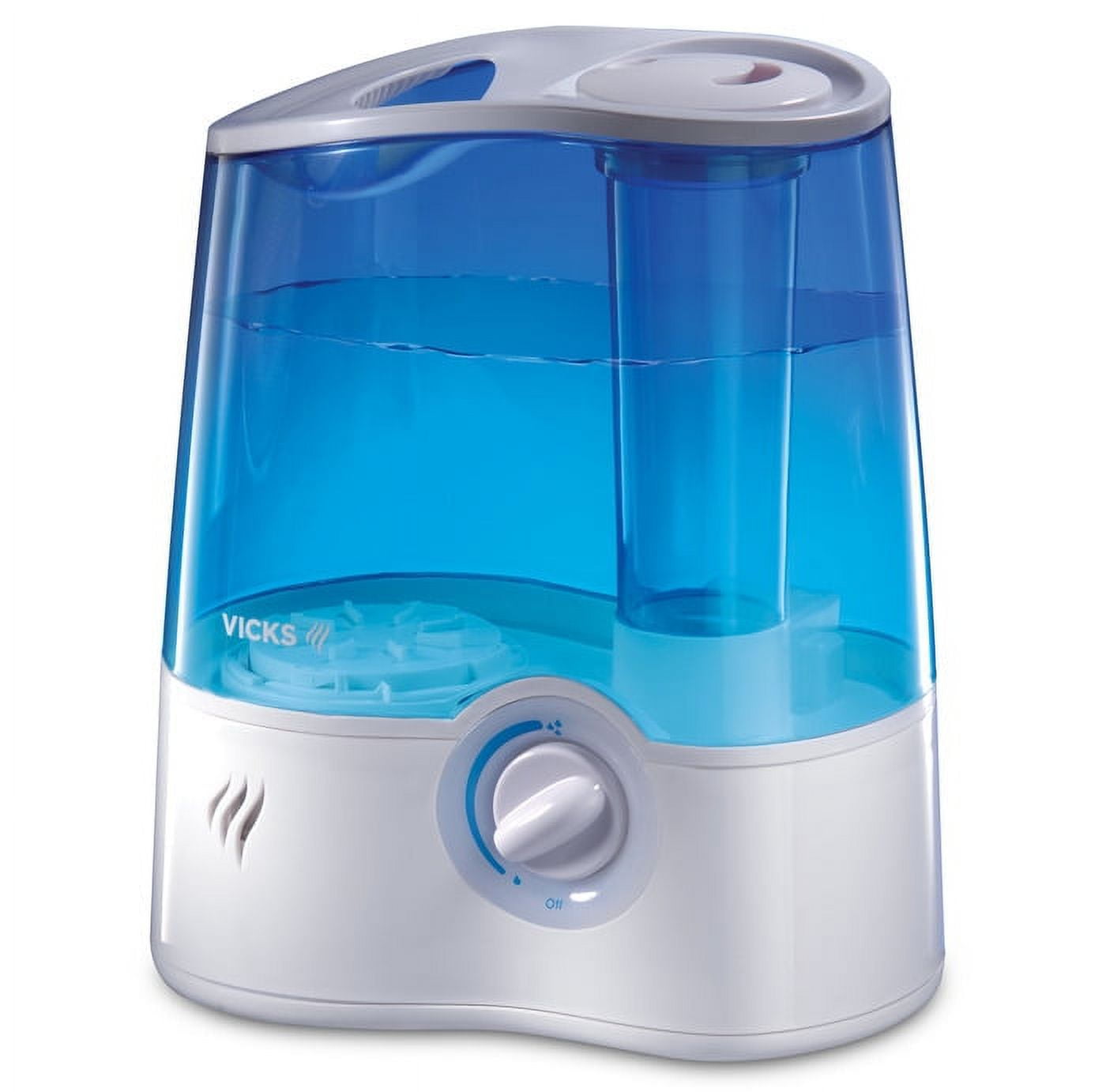 Vicks 1.5 Gallon Ultrasonic Cool Mist Humidifier V5100 Blue 600 sq. ft