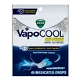 thumbnail image 1 of Vicks Vapocool Severe Medicated Sore Throat Drops, Menthol, Winterfrost Flavor, 45 Ct, 1 of 12