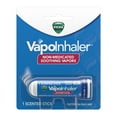 thumbnail interactive-video image 1 of Vicks Vapoinhaler Portable Nasal Inhaler, Menthol Scent 1 Count, Non-Medicated Vapor Inhaler, 1 of 9