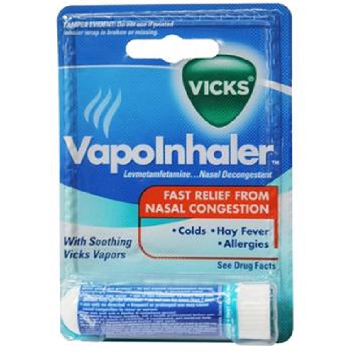 Vicks Inhaler Fast Acting Decongestant For Blocked Nose Relief