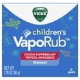 thumbnail image 1 of Vicks Vapo Rub Children Topical Chest Rub, Cough Medicine for Kids Cough Relief, 1.76 oz, 1 of 5