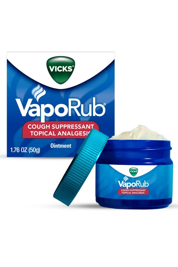 VapoRub, Topical Chest Rub & Analgesic Ointment, 1.76 oz
