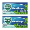 Vicks VapoDrops Menthol Cough Drops (20 Drops) 2Pack