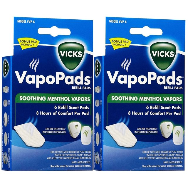 Vicks VapoPads Soothing Vapors Replacement Pad 2 pk
