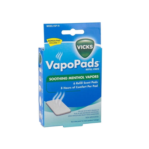 Vicks VapoPads VSP-19, 6 Pack