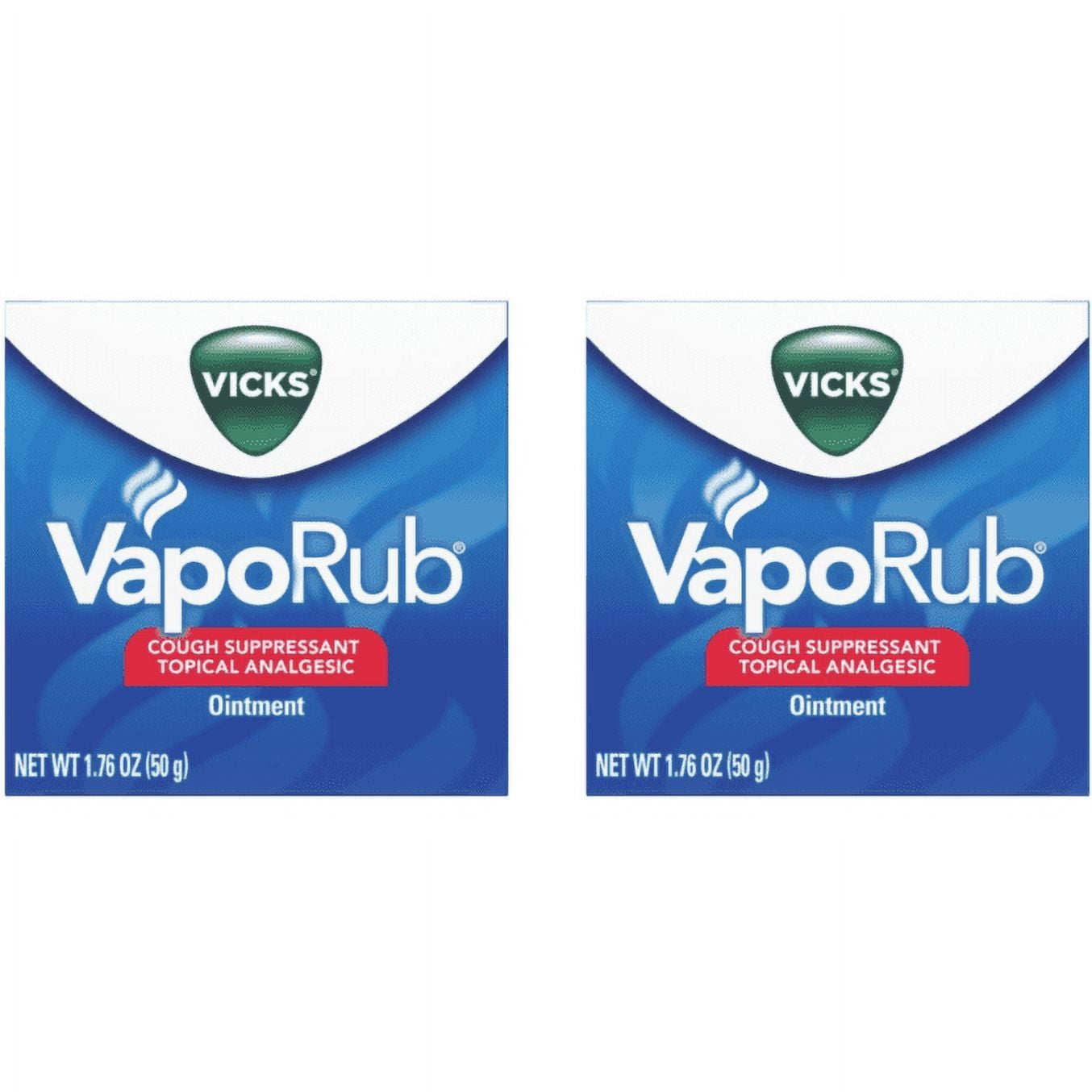 Vicks® VapoRub Cough Suppressant Topical Analgesic Ointment Original- 1.76oz