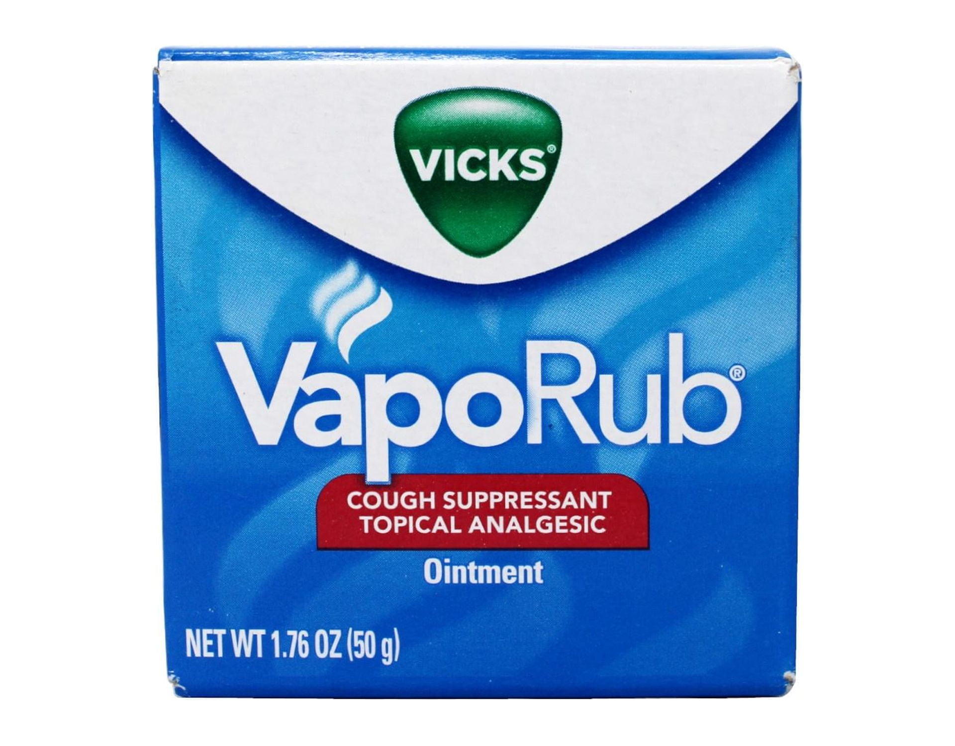 Vicks VapoRub Cough Suppressant Topical Chest Rub & Analgesic Ointment