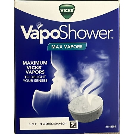 Vicks VapoShower Aromatherapy Max Vapors Tablets