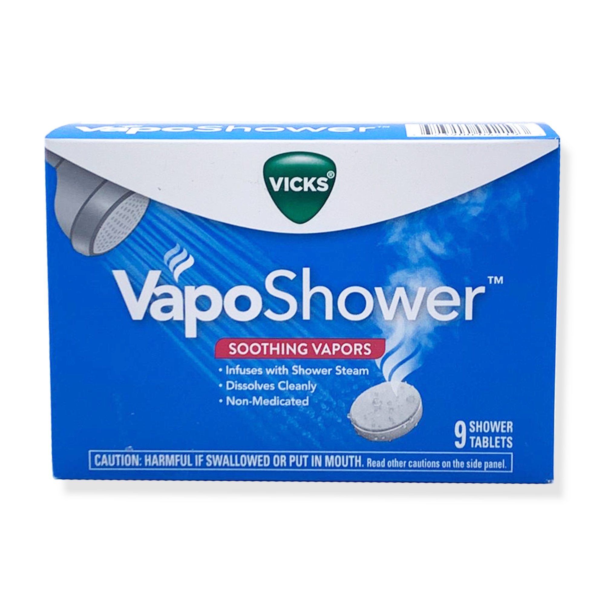 Vicks VapoShower Aromatherapy Shower Bomb, Soothing Vicks Vapor Steam 9