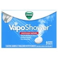 thumbnail image 1 of Vicks VapoShower Aromatherapy Shower Bomb, Soothing Vicks Vapor Steam 9 Tablets, 1 of 8