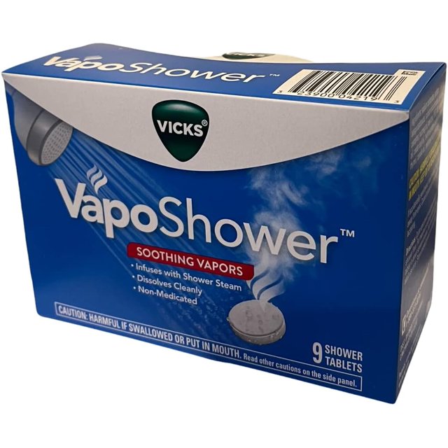Vicks VapoShower, Shower Tablet, Shower Bomb, Aromatherapy Vapors