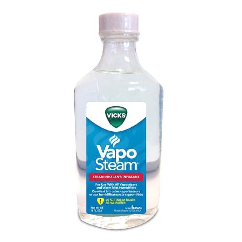 Vicks Vapo Steam for Hot Steam Humidifier Cough Suppressant 8oz ^  328785800081