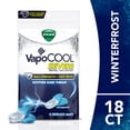thumbnail image 1 of Vicks Vapocool Severe Medicated Sore Throat Drops, Max Relief, Menthol, Winterfrost, 18 ct, 1 of 11