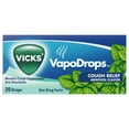 Vicks Vapodrops Cough Relief Menthol Flavored Drops, 20 ct