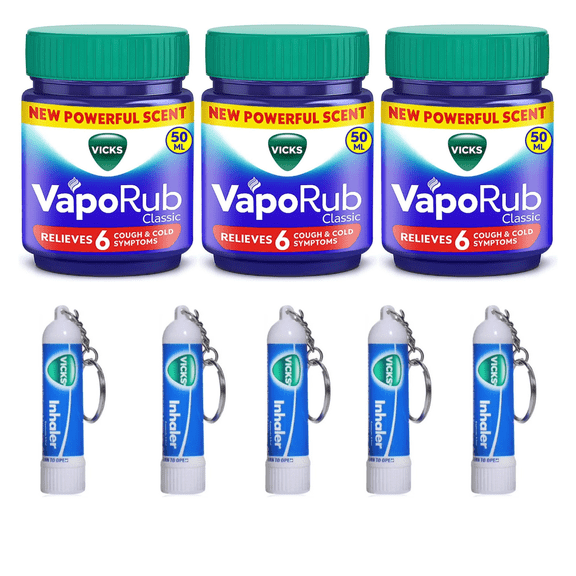 Vaporub Inhalation Vicks Vaporub
