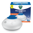 thumbnail image 1 of Vicks Warm Steam Vaporizer Humidifier with Night Light, 1.5 gal, 600 Sq. ft, White, V150SGNLUPCV2, 1 of 8