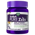 thumbnail image 1 of Vicks ZzzQuil Pure Zzzs Melatonin Sleep Aid Gummies, Dietary Supplement, 24 Ct, 1 of 7