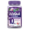 thumbnail interactive-video image 1 of ZzzQuil Pure Zzzs Advanced Melatonin Gummies, Melatonin 10mg, Sleep Aid, Berry Flavored, 60 Gummies, 1 of 8