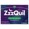 thumbnail image 1 of ZzzQuil LiquiCap Sleep Aid, Diphenhydramine 25mg HCl, 72 LiquiCaps, 1 of 9