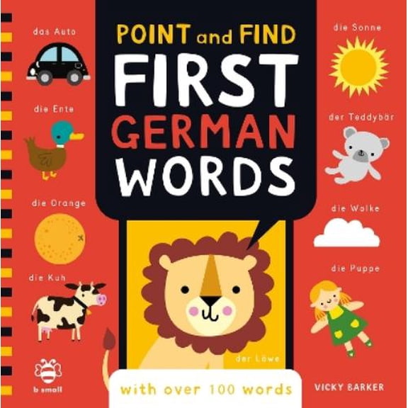 Vicky Barker Point and Find First German Words (Board Book) Point and Find First Words