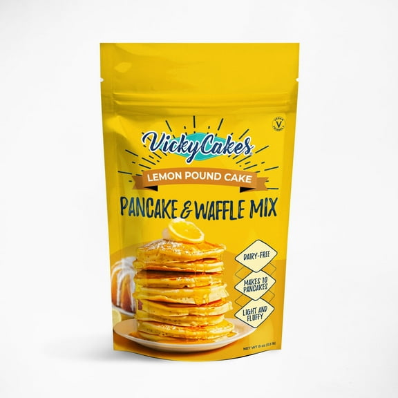 Vicky Cakes Lemon Pound Cake Pancake & Waffle Mix