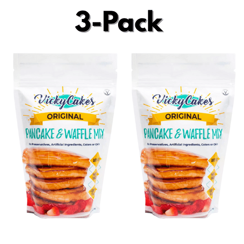 Vicky Cakes Pancake & Waffle Mix 3-Pack