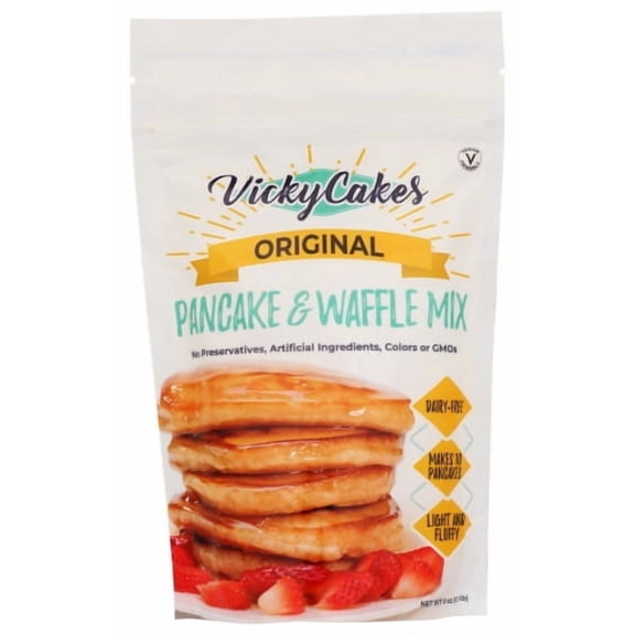 Vicky Cakes Pancake & Waffle Mix 8 oz (Pack of 12)