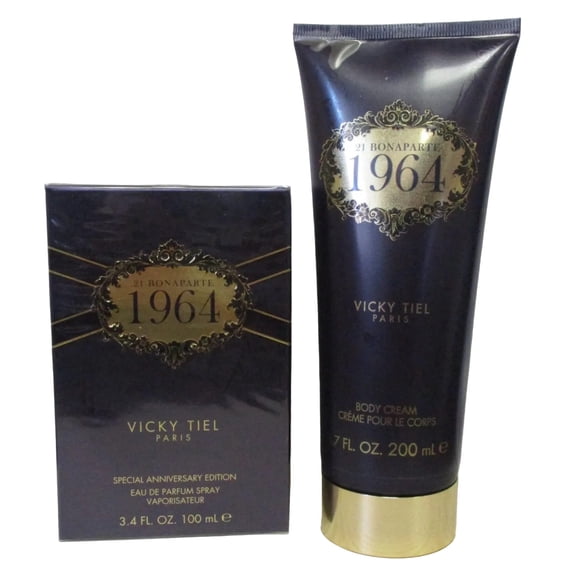 Vicky Tiel Bonaparte 21 1964 Eau De Parfum 3.4 oz & Body Cream 6.7 oz