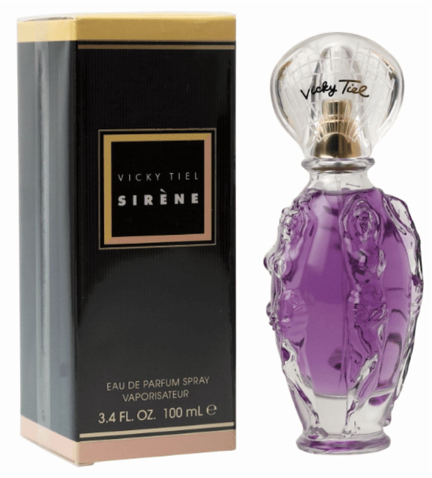 レア！Vicky Tiel 香水 ボトル Vicky Tiel Sirene Eau De Parfum 3.3 Oz Vicky Tiel Women's Perfume