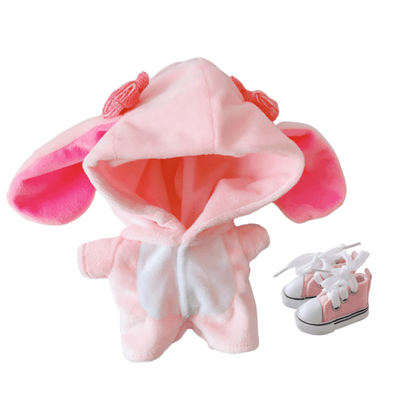 VickyPoP 7.8 Inch Stuffed Animals Clothes, Doll's Clothes Accessories - Onesies Pajamas Suit