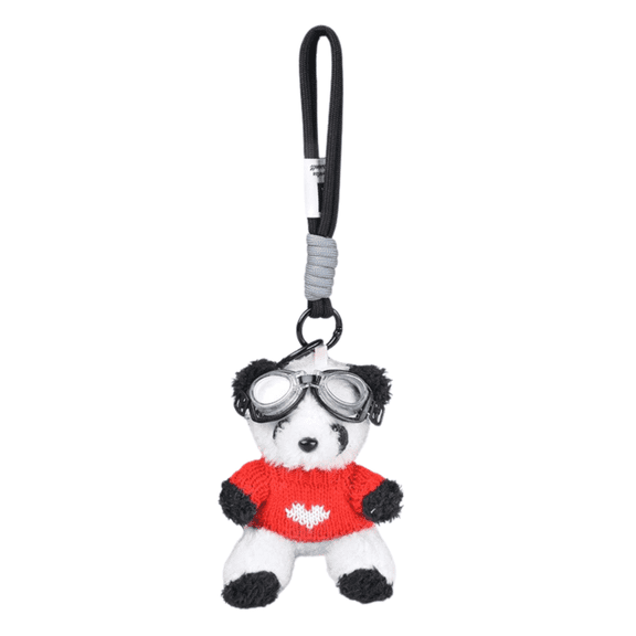 VickyPoP Cute Panda Key chain, Soft Panda Keyring Backpack Accessories for Girls Women