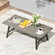 Vicllax Coffee Table   Modern Outdoor Centerpiece for Garden & Patio