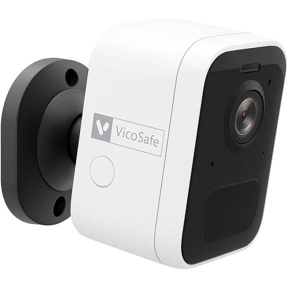 VicoHome BC1 Outdoor Security Camera, Wireless WiFi Battery Camera, Smart Motion Detection, Night Vision, IP65 Weatherproof