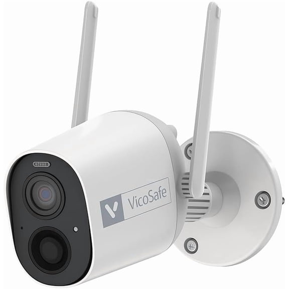 VicoHome CG7 Outdoor Security Camera Wireless - Battery Powered 3MP WiFi Camera - 8 Months on Single Charge, Colour Night Vision, Weatherproof IP65, Motion Detection Notification System