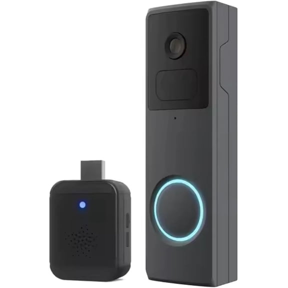 VicoHome DB2 Wireless Doorbell Camera, 2K HD Video, AI Human Detection, Night Vision, 2-Way Audio