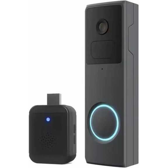 VicoHome DB2 Wireless Doorbell Camera, 2K HD Video, AI Human Detection, Night Vision, 2-Way Audio