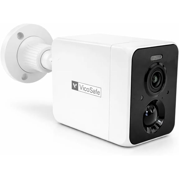 VicoHome X80 Outdoor Security Camera, Wireless 2K WiFi Camera, Color Night Vision, AI Motion Detection, IP65 Weatherproof, Cloud & SD Storage, Battery Powered