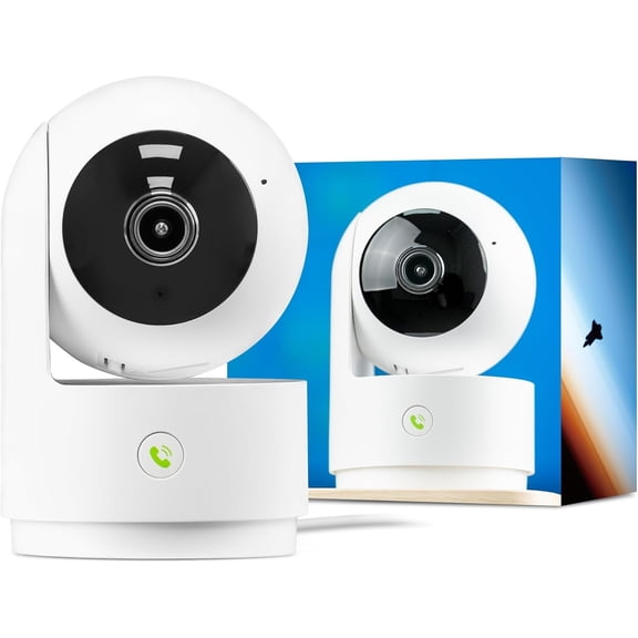 Vicohome Indoor Camera, Plug-in, AI , 24/7 Recording, / , 360? View Pan/Tilt, Two Way Audio, Night Vision, Easy to Setup, , Audible ,180 Days Care Plan
