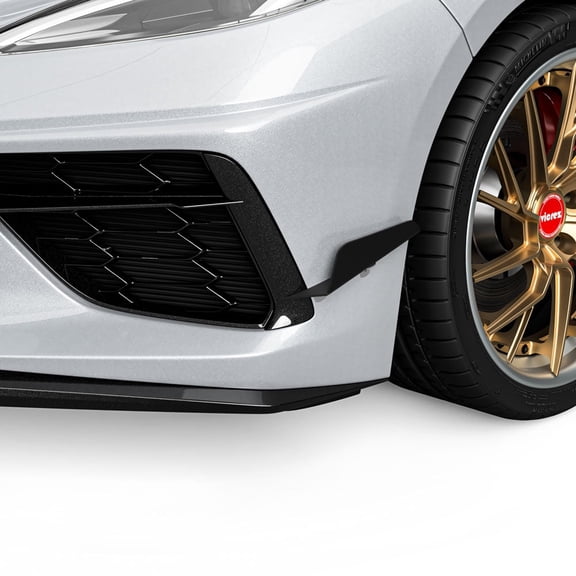 Vicrez 3VR Front Bumper Canards vz102234 | Chevrolet Corvette C8 2020-2026